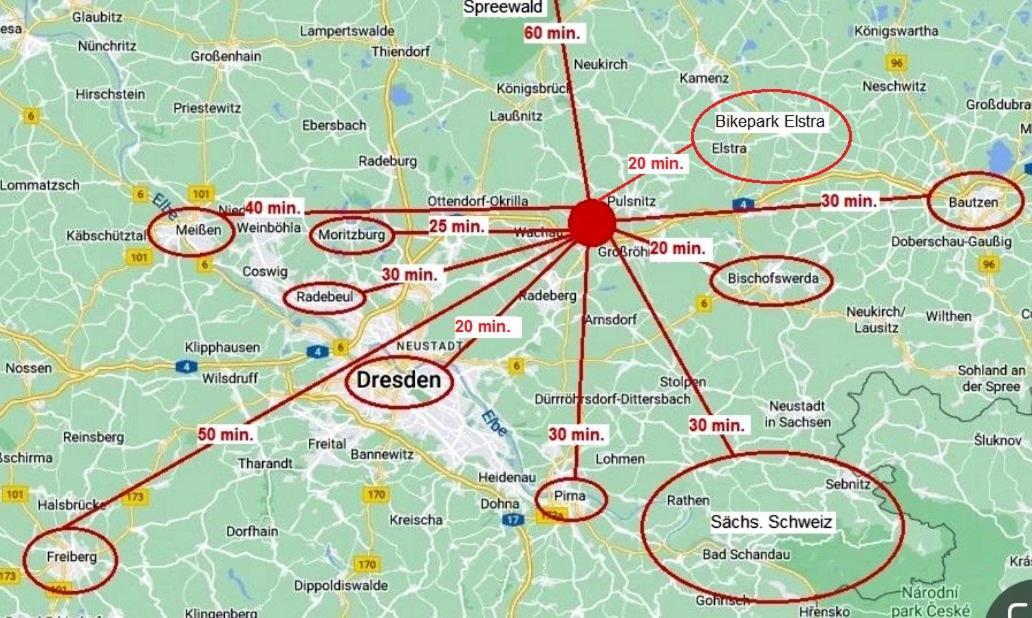 Gemuetliches Appartement - 20 Min Bis Dresden Leppersdorf Eksteriør billede